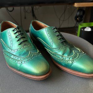 Fluevogs - Brandenburg in shiny green!